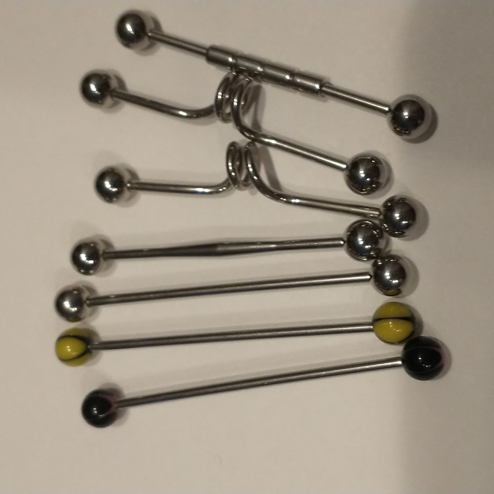 Assorted industrial ear bars